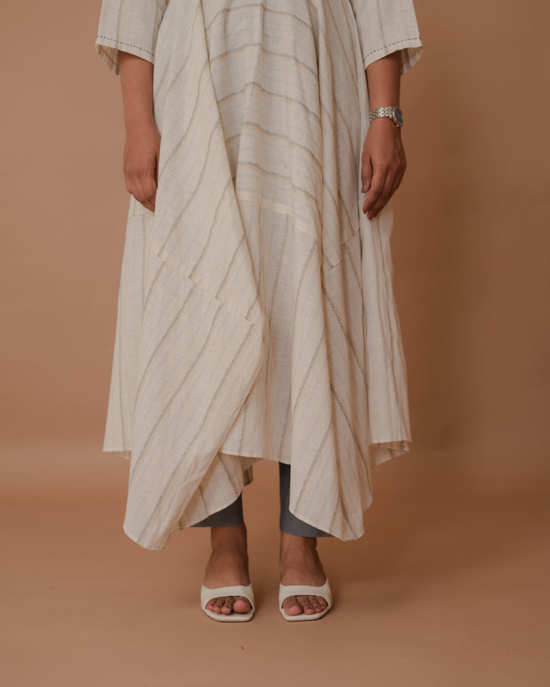 Offwhite  Cotton Kurta Set